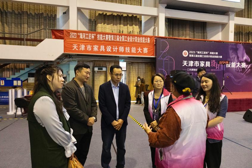 图4 天津市残联社会保障和就业中心副主任李绍捷一行指导交流.jpg
